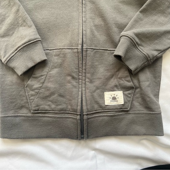 Little Co by Lauren Conrad Gray Kids Zip Up Hoodie Size 18 Months - Picture 5 of 11